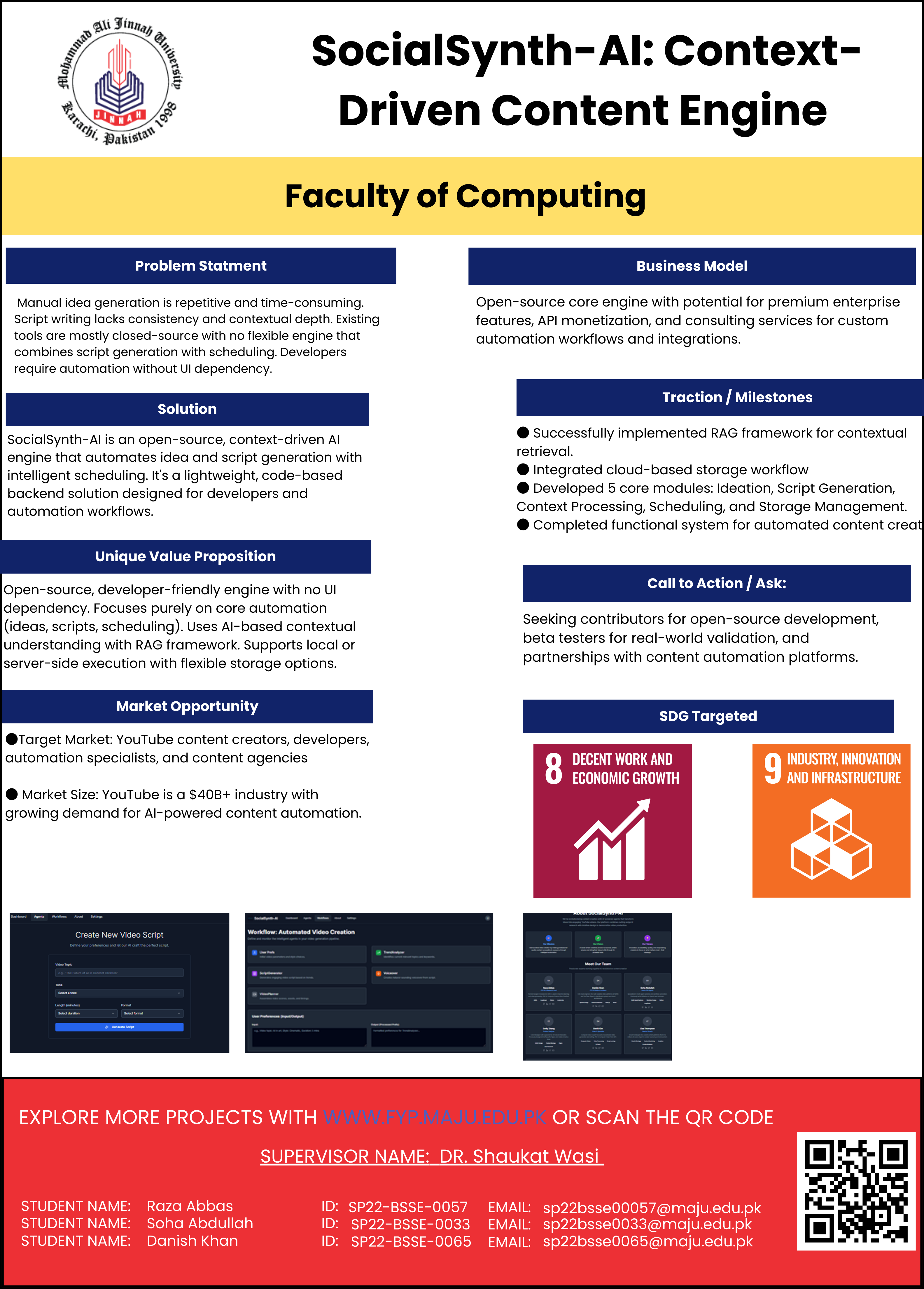 SOCIALSYNTH-AI Context-Driven Content Engine